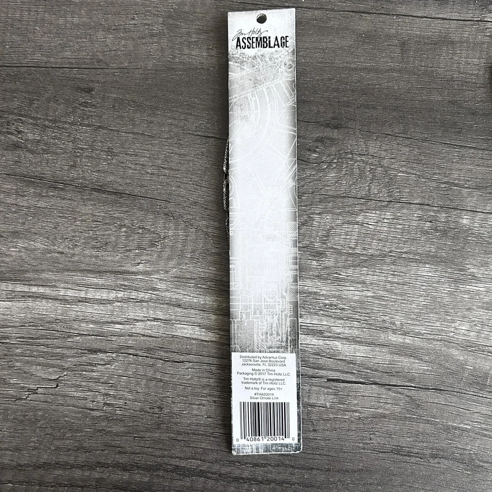 Tim Holtz Idea-ology Lot Label Tape Faucet Knobs Odds Ends Assemblage‎ Chain New